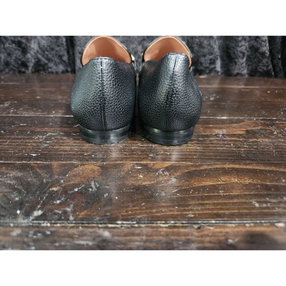 NEW Linea Paolo Mabel Black Pointed Toe Loafers/Sz. 4M - Picture 7 of 9